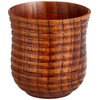Wakacho WK7580 Wooden Steamed Tea Cup Lacquer Diameter 2.8 x 3.1 inches (7.2 x 8 cm)