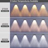 Brizled Solar Fence Lights Outdoor, 8 Pack 2700/4500/6500K 6 Modes