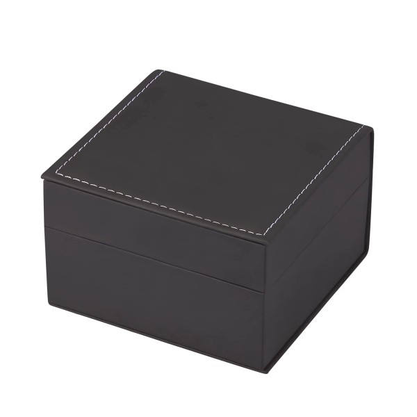 Leture Luxury Black Single Watch Gift Box with Pillow PU
