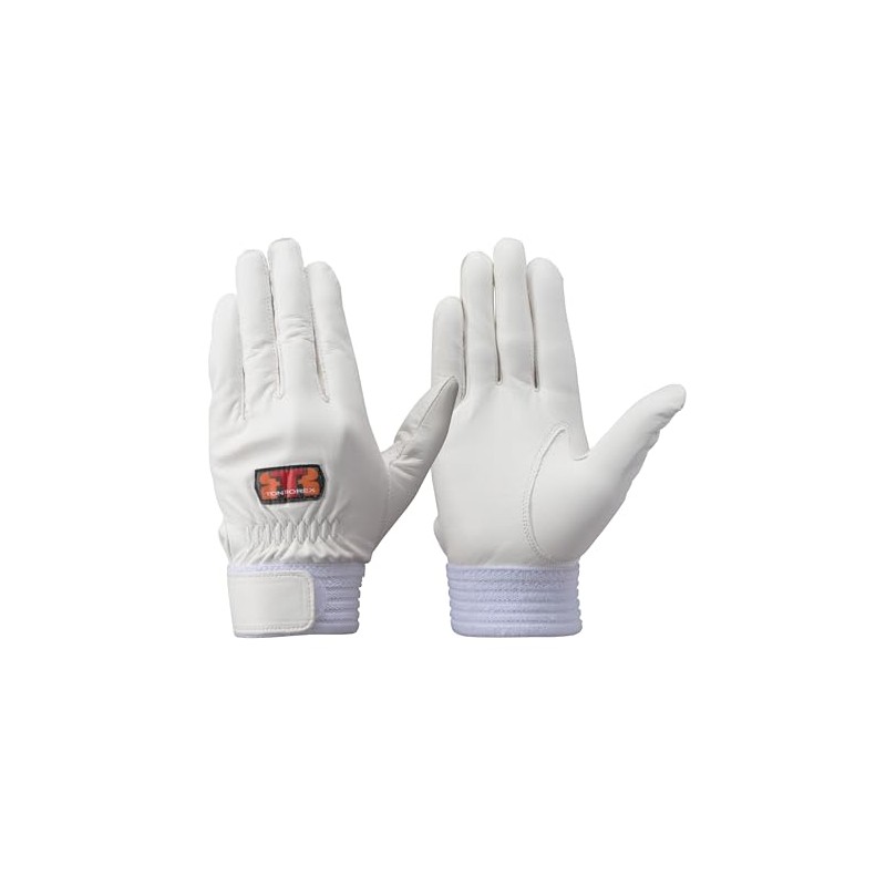[TONBOREX] 薄手 羊革製 手袋 RS-940 当て無しタイプ ホワイト Sサイズ 消防手袋 救助技術大会