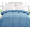 Down Alternative Comforter (Calm Blue, Queen) - All Season Comforter