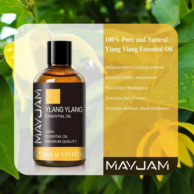 MAYJAM Essential Oil Ylang Ylang 30ml Massage Oil Essential Oil