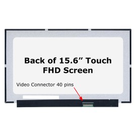 FIXARAMA Screen Replacement for HP Pavilion 15-EG2073CL 15-EG2373CL Grade A+ Touch FHD 1080p Glossy IPS 40pin 15.6" LED LCD Display with Tools Tape