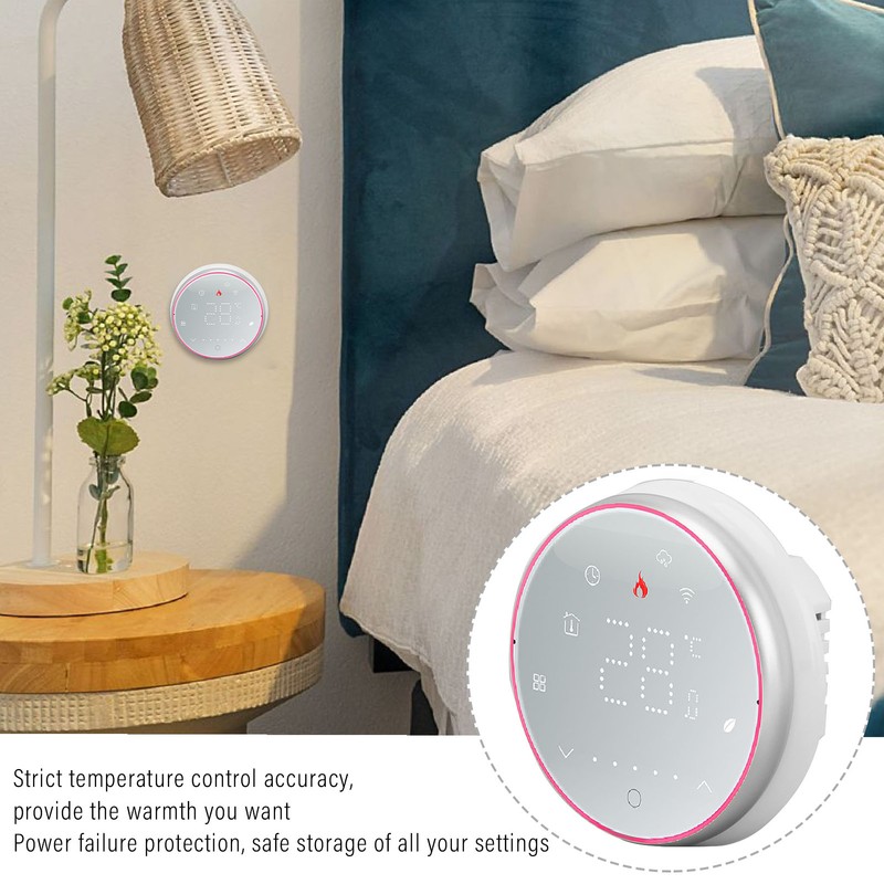 Wireless Smart Thermostat Accurate Programmable WiFi Thermostat Voice APP Control