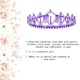 41th Birthday Party Supplies Women Birthday Sash and Birthday Tiara, 53th Birthday, Metal