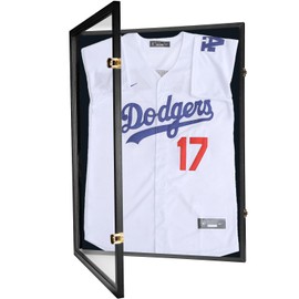 GUTAG Jersey Frame Display Case -Shadow Box with 98% UV Protection Acrylic and Hanger for Baseball Basketball Football Hockey Sport Shirt (3 Pcs, 20x30 for Adult)