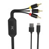 Kashimura NKD-227 RCA Conversion Cable, Type-C Dedicated Use, Charges While