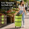 Foldable Shopping Cart Bag for Daily Errands – 2-in-1 Oxford