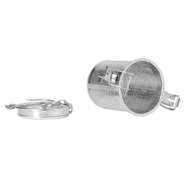 Infusor de té Filtro de especias Colador de condimentos Acero inoxidable Malla extrafina para sopa salsa y caja de sabor