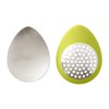 Chef'n Peel 'n Grate Ginger Peeler and Grater,Green