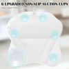 Bath Pillow Luxury Bathtub Pillow, 4D Bath Tub pillows for