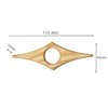 BUNBAN Elegant Page Holder Thumb Ring Solid Wood Thumb Thing