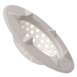 Clorox KeptClean Smart Waterflow Sink Strainer, 2 Pack, Drain Protector, Dishes Rest on Ribbed Surface, ensures Water Flows Freely