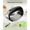 Vantic Garlic Press Rocker - Stainless Steel Garlic Crusher, Mincer