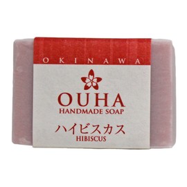 Okinawa Handmade Facial Cleansing Soap, OUHA Soap, Hibiscus, 1.6 oz (47 g)