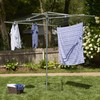 Household Essentials 17140-1 Rotary Outdoor Umbrella Drying Rack | Steel