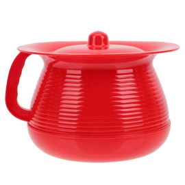 FOMIYES Portable Adult Urinal Container with Lid Durable Plastic Urinal for Home Camping and Travel Easy to Carry Sturdy Design for Boy Girl and Adults