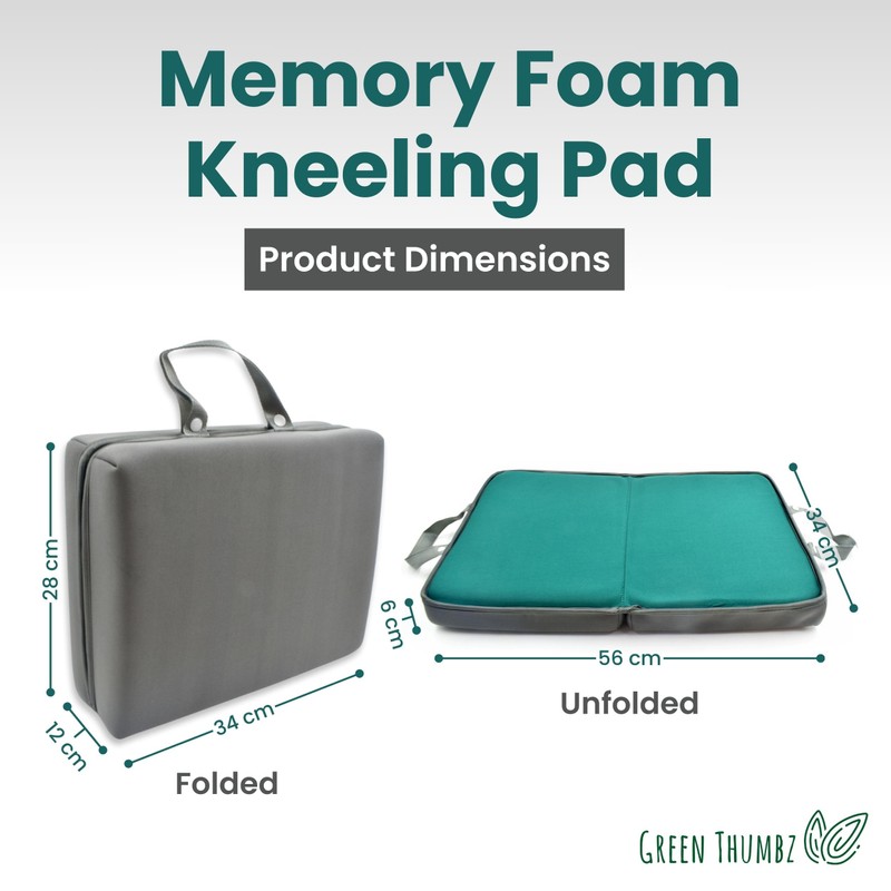 Green Thumbz Kneeling Pad - 1 Pack Foldable Memory Foam
