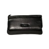 Lorenz Womens Ladies Black Soft Leather Slim Purse W13/1221L by