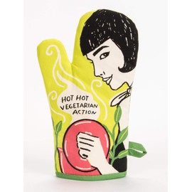 Blue Q Hot, Hot Vegetarian Action Oven Mitt