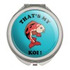 That's My Koi Fish Funny Humor Compact Travel Purse Handbag