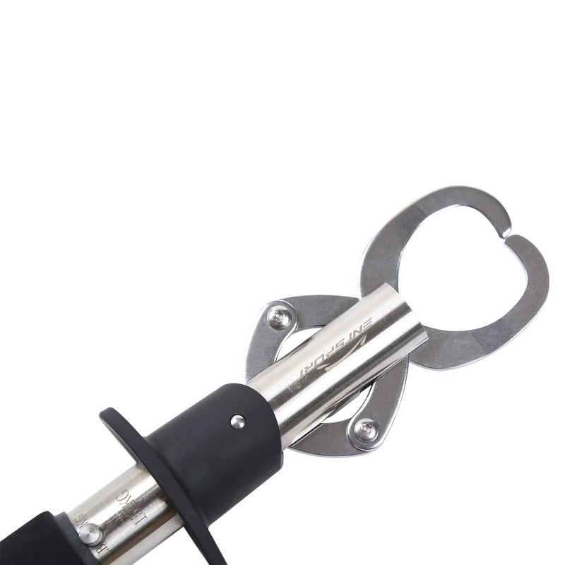 Entsport Fish Lip Gripper Fish Scales Professional Fish Holder Stainless