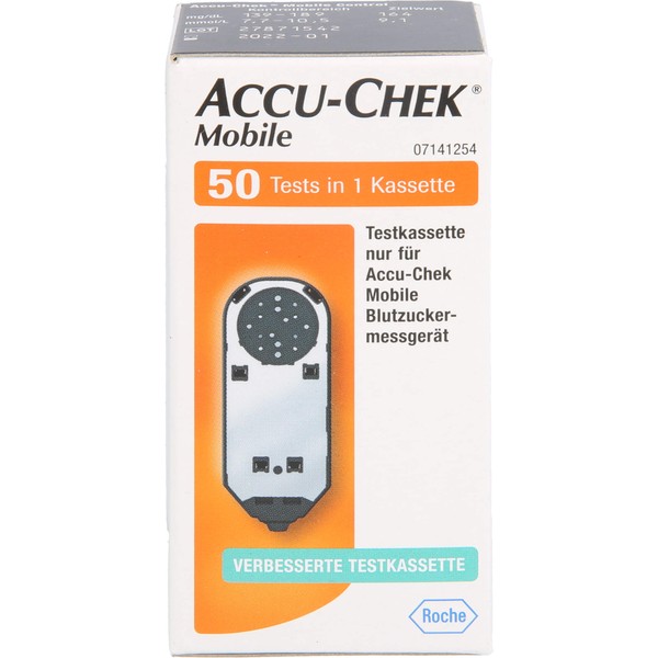 ACCU-CHEK Mobile Testkassette und Tests, 50 pcs. Test strips