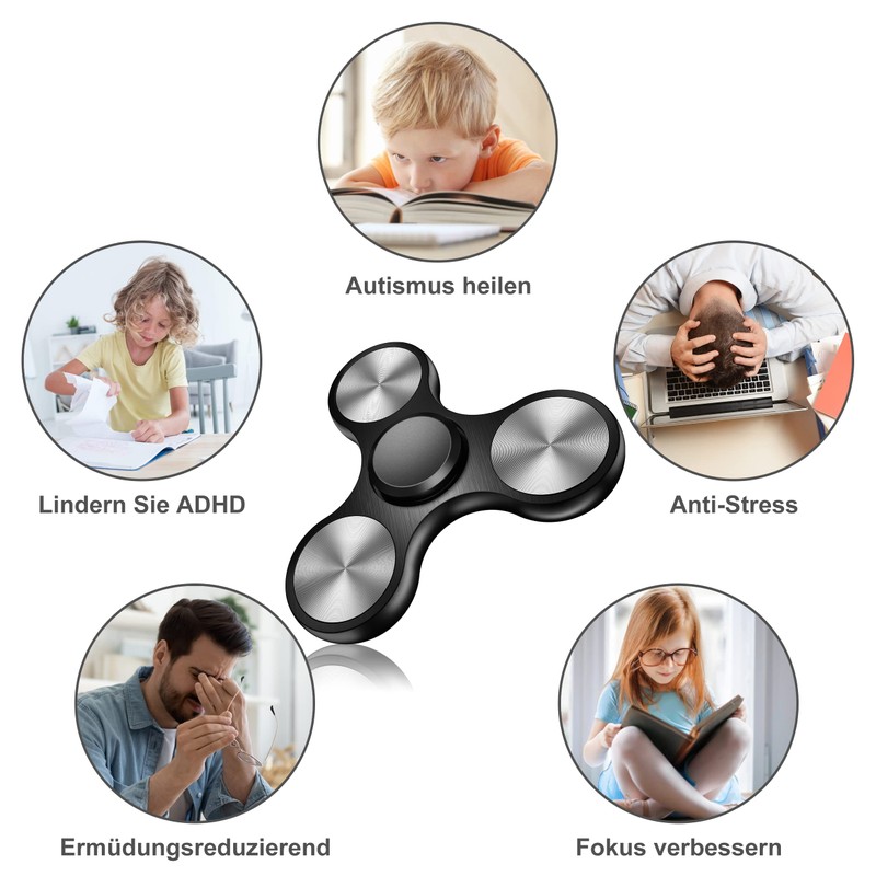 Vunake Fidget Spinner EDC Special Hochleistungs Hand Spinner Fidget Toy