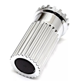 Grand General (GG) Lug Nut Covers 33mm Screw-On Flat Purple Reflector Plastic 4" GG#10368-5 Pack