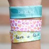 Chicago 26.2 Marathon Fabric Motivational Wristband Berlin Marathon - Size: