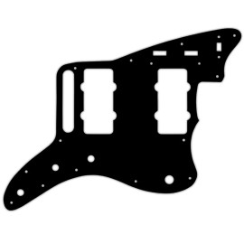 wd Pickguard For Fender Classic Player Jazzmaster Special matte black