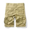 OCHENTA Men's Cotton Cargo Shorts with 6 Pockets Casual Army