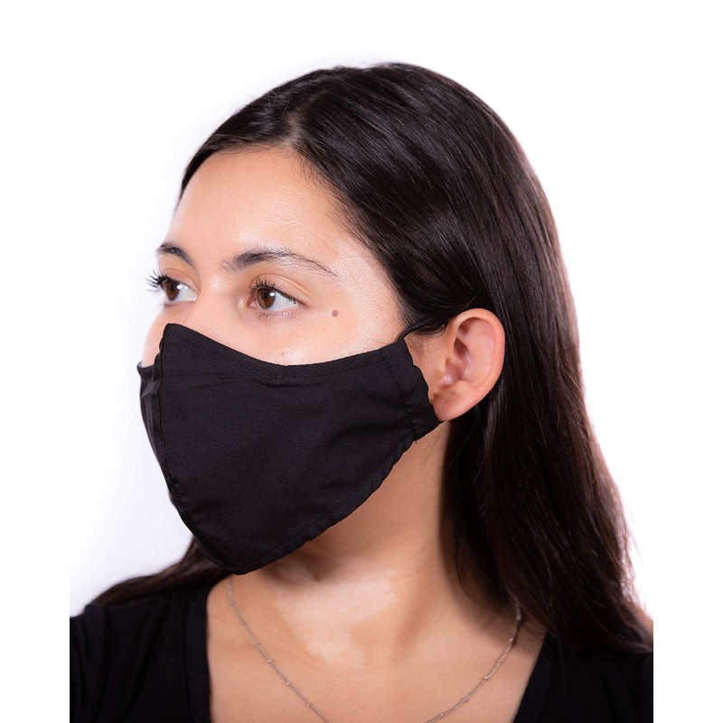 Headmost Comfymax Low Profile 2 Layer Fabric Facemask: Water Repellent,