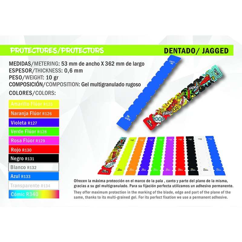 Pro Elite Basic Padel Racket Protection - Choose from 11