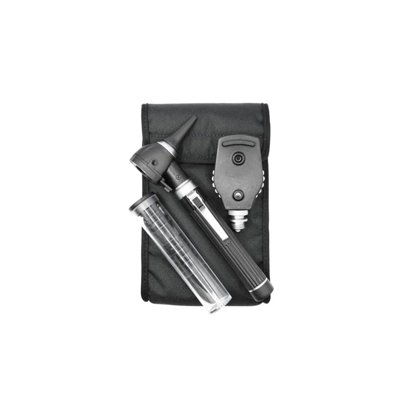 Estuche de Diagnostico Oto/Oftalmo, Lona, FO, Led, Negro