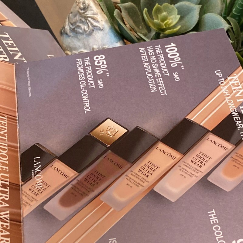 Lancome Teint Idole Ultra Wear Full Coverage Foundation 6-Shade Sample