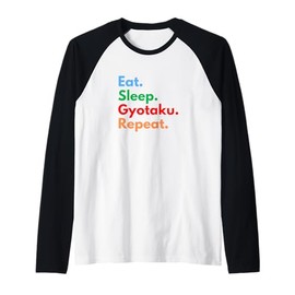 Eat Sleep Gyotaku Repeat for Printmakers and Gyotaku Lovers Raglan Baseball Tee