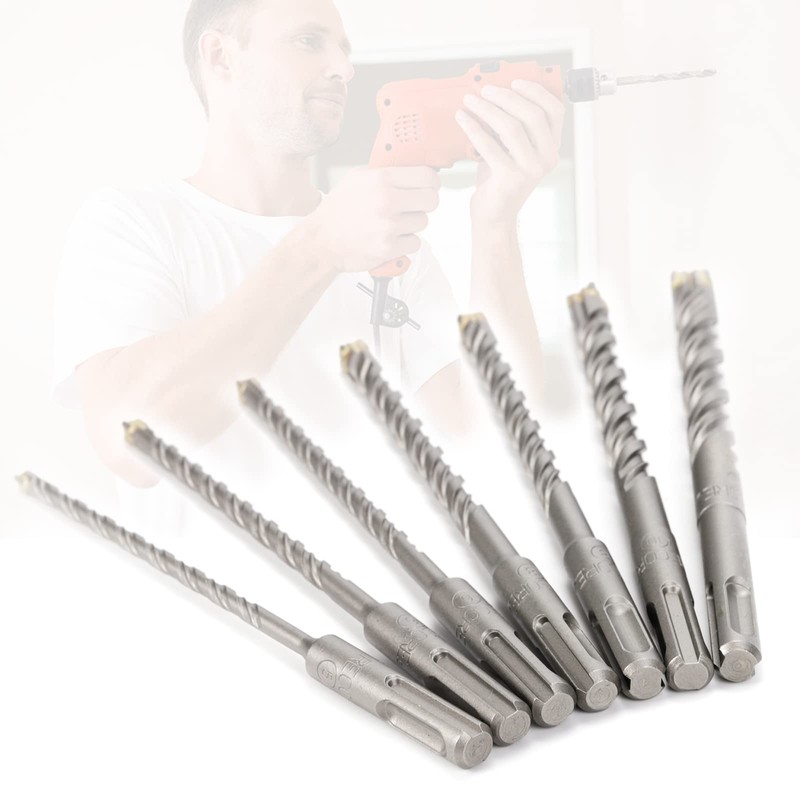 SDS Drill Bit Set, Firecore SDS Plus Concrete Drill Set
