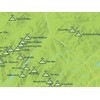 Adirondack High Peaks Checklist 18x24 Poster (Bright Green)