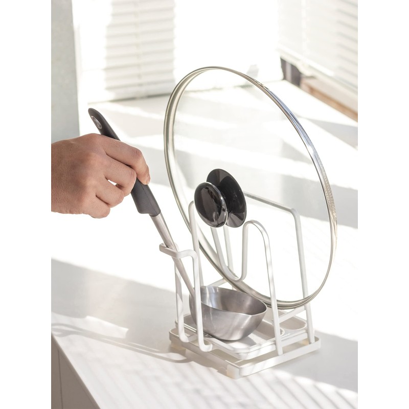 Wahei Freiz RG-0452 Pot Lid Ladle Stand Storage Place