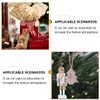SEWACC Casse Noisette De Noel Christmas Nutcracker Ornaments Set Wooden