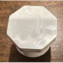 Lasco Pipe  Schedule 40 1 in. MIPT x 1 in. Dia. MPT  PVC  Threaded Plug 1”