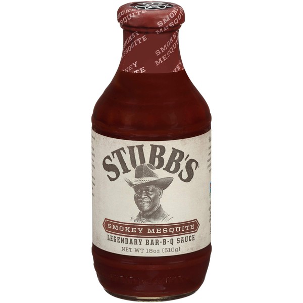 Stubb's Smokey Mesquite BBQ Sauce, 18 oz