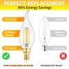 IINVGOOD Dimmable LED Candelabra Bulbs 40 Watt Equivalent, 2700K Soft