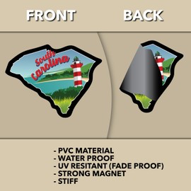 United States Map Fridge Magnets- RV US Individual State-USA Camper Magnet Refrigerator Sticker for Travel, Gift, Bucket List, Destination of States Visited (United States Map)