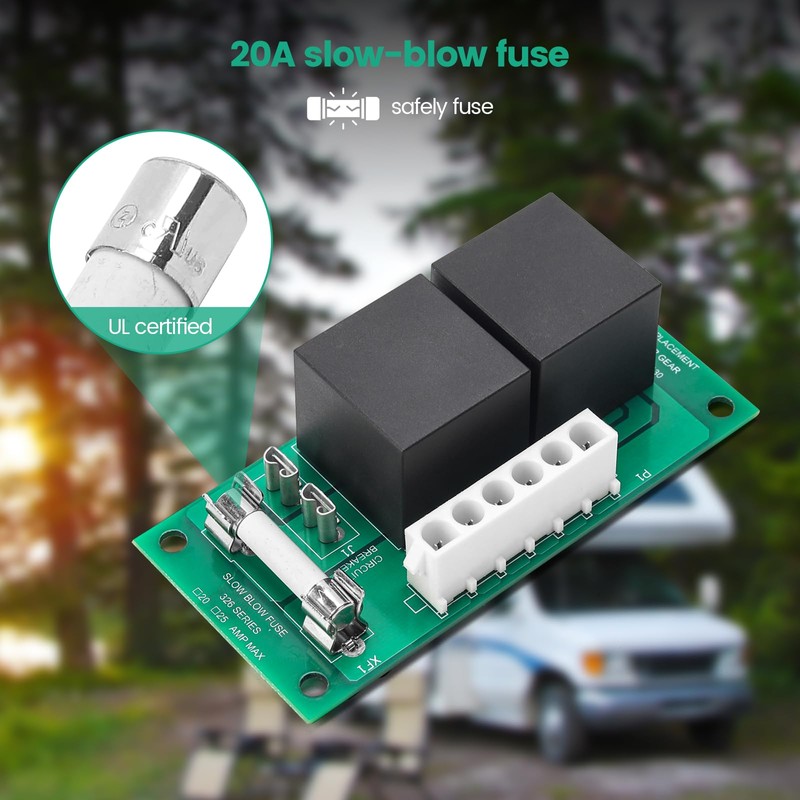 RV Slide Relay Board, Briidea Power Gear Slide Out Relay