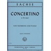 ザクセ: 小協奏曲 変ロ長調/インターナショナル・ミュージック社/トロンボーンとピアノ
