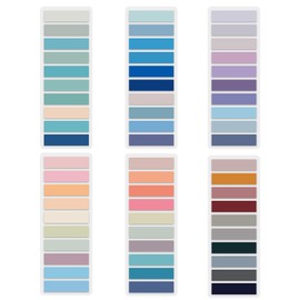 1200 PCS Sticky Notes Tabs, Removable Book Tabs, Sticky Tabs, Sticky Book Tabs, Index Tabs Sticky, Page Stickers Tabs, Page Markers for Binders, Books, Paper, Reading Notes, Office Supplies