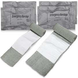 Israeli Bandage Set, Israeli Federation Pressure Dressing, Pack of 4