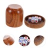 SUPVOX 1 Set Dices Shaker Cup with Lid Dice Rolling
